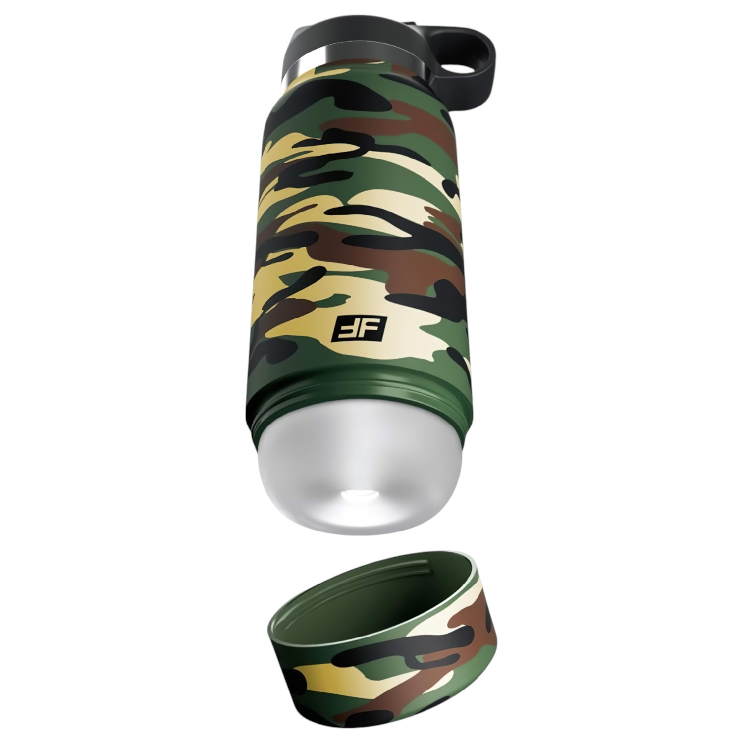 PDX - Fap Flask Happy Camper - masturbátor v láhvi (zeleno‑černý)