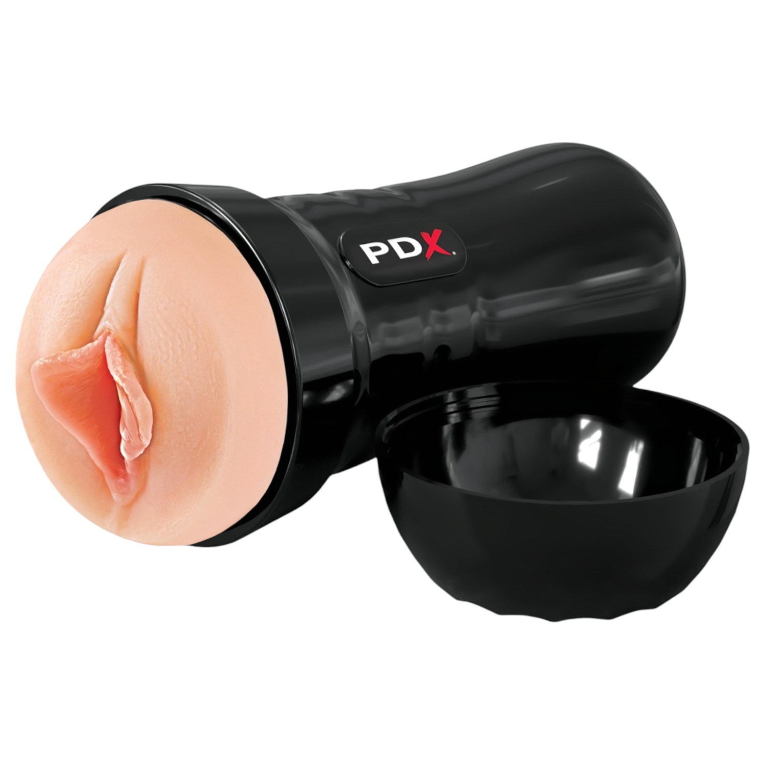 PDX - Wet Pussies Super Luscious Lips - realistická umělá vagína (tělová barva)