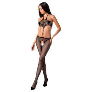 Passion BS080 - sexy overal - černá (S-L)