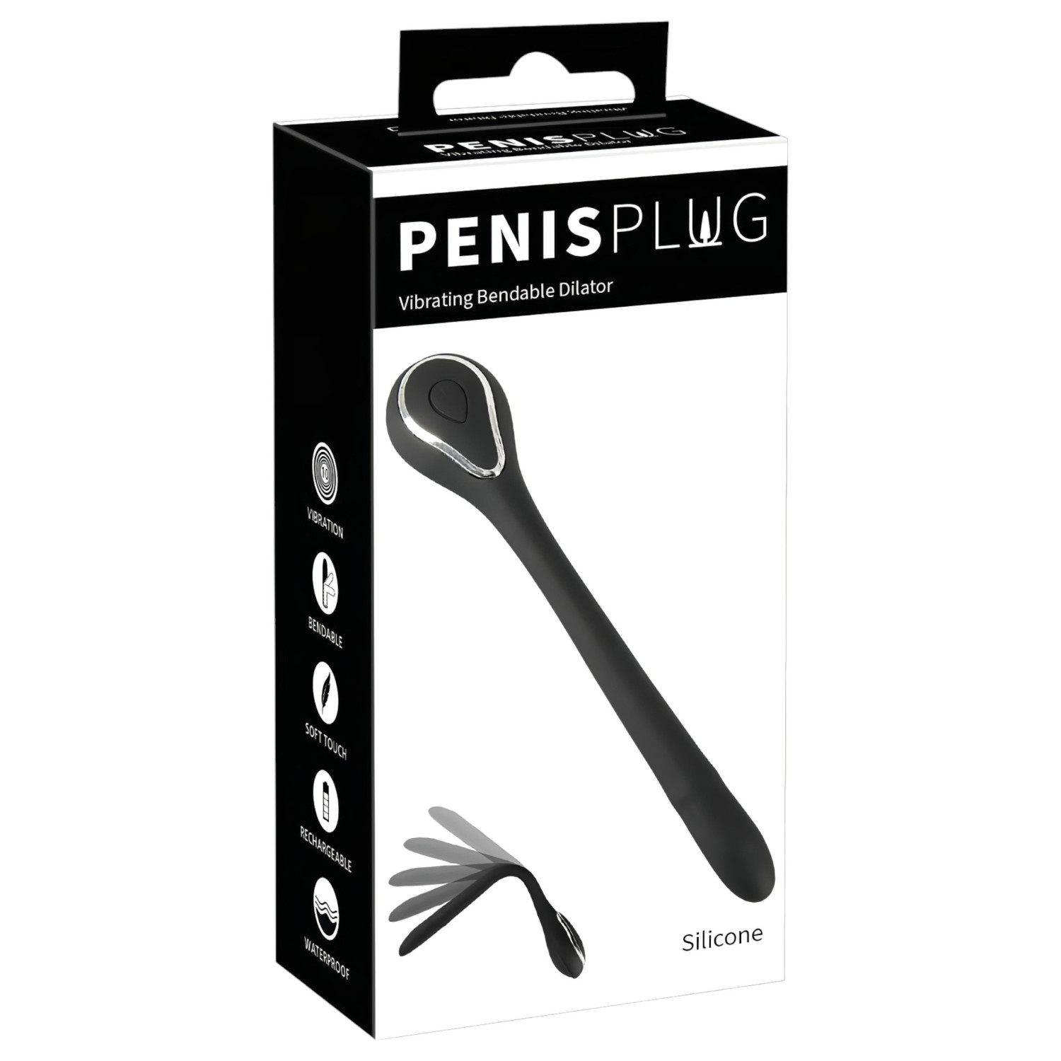 Penis Plug Dilator - akumulátorový