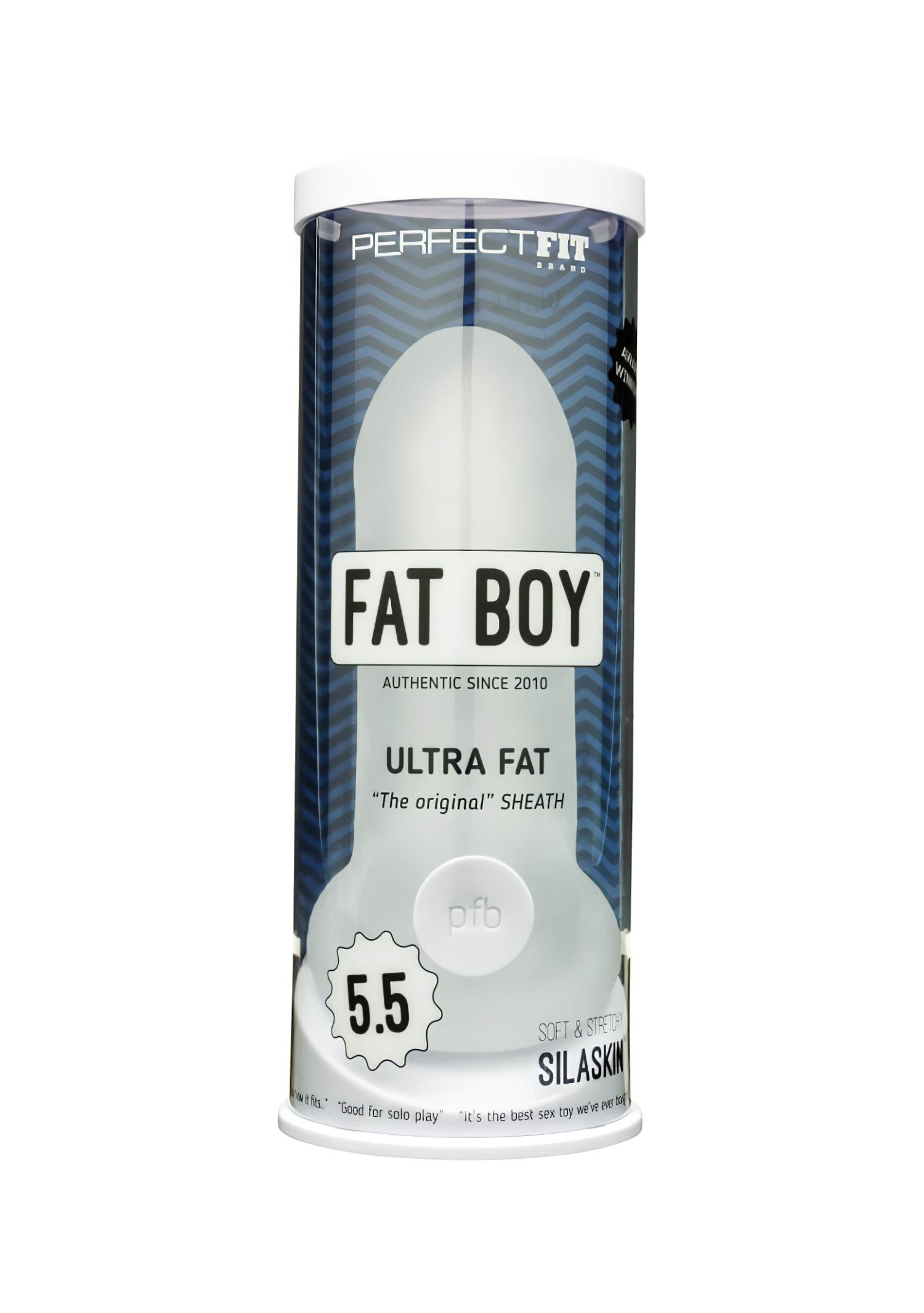 Perfect Fit - Fat Boy Original Ultra Fat - návlek na penis (15 cm