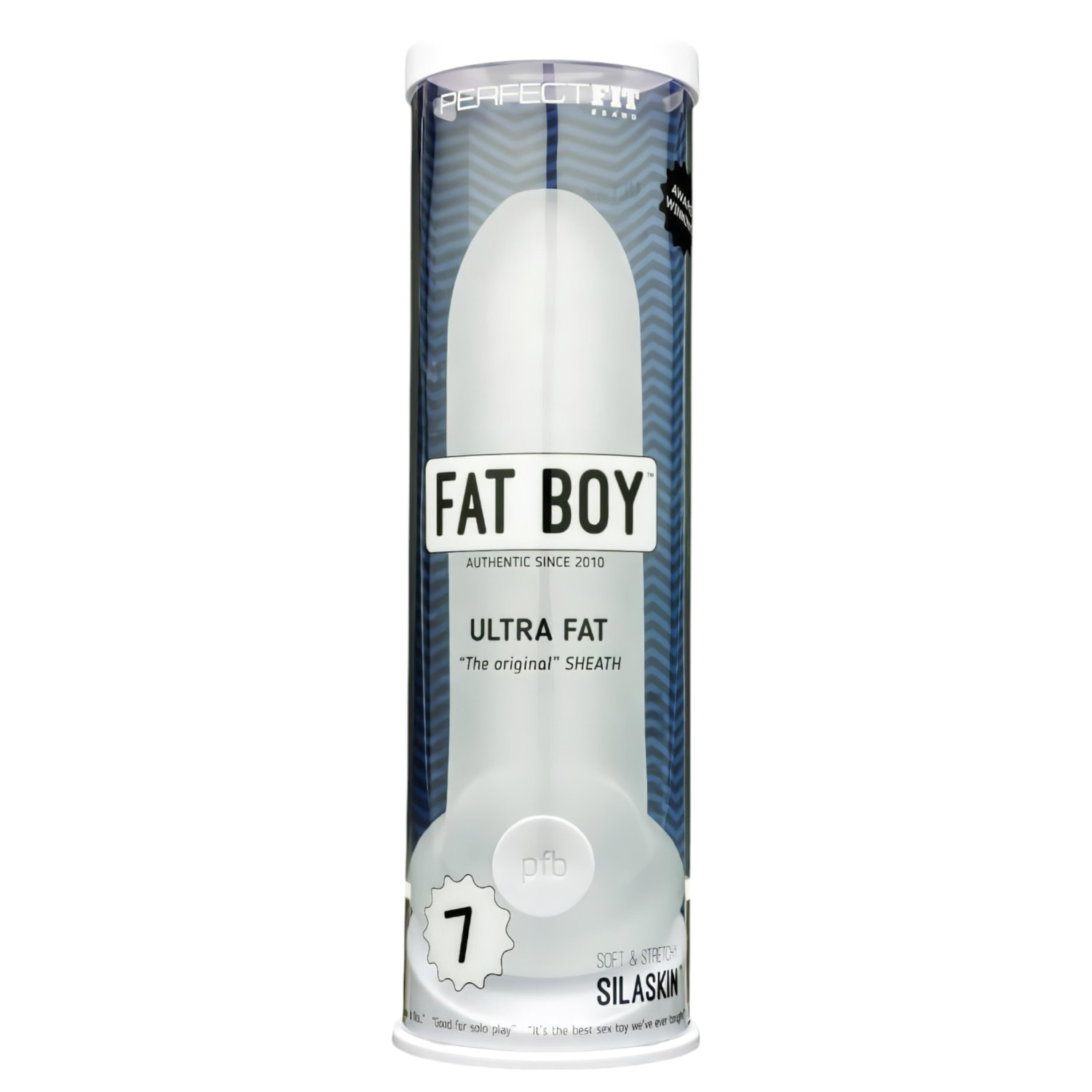 Perfect Fit - Fat Boy Original Ultra Fat - návlek na penis (19 cm