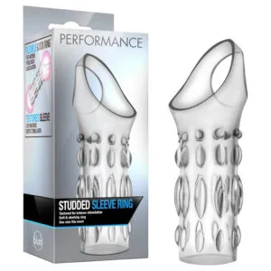 Performance - erekční kroužek na penis - průhledný