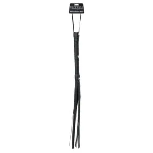 Pipedream - Fetish Fantasy Deluxe Cat-O-Nine - důtky - černé (65 cm)