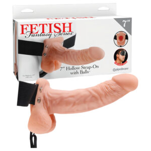 Pipedream - Fetish Strap-on 7 - připínací dildo (přírodní)