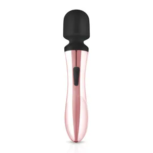 Rosy Gold - masážní vibrátor wand - dobíjecí - rosegold