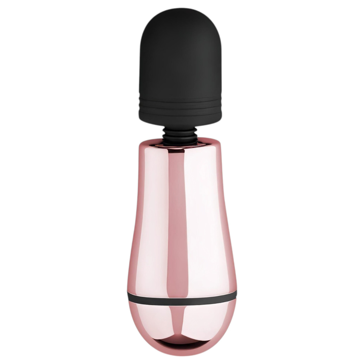 Rosy Gold - mini masážní vibrátor - dobíjecí - růžové zlato