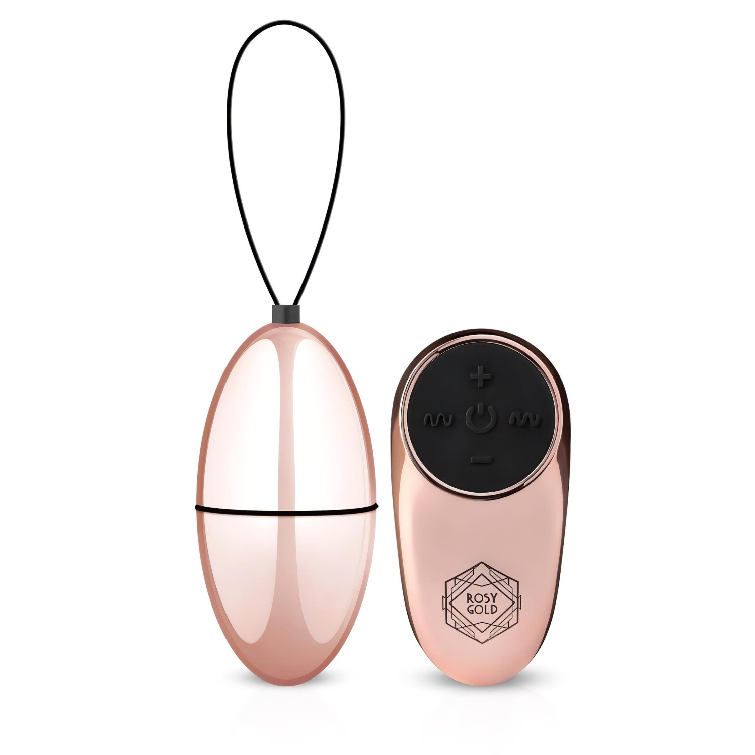Rosy Gold - vibrační vajíčko - vodotěsné - rosegold