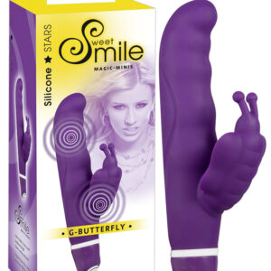 SMILE - vibrátor na klitoris a bod G - motýlek
