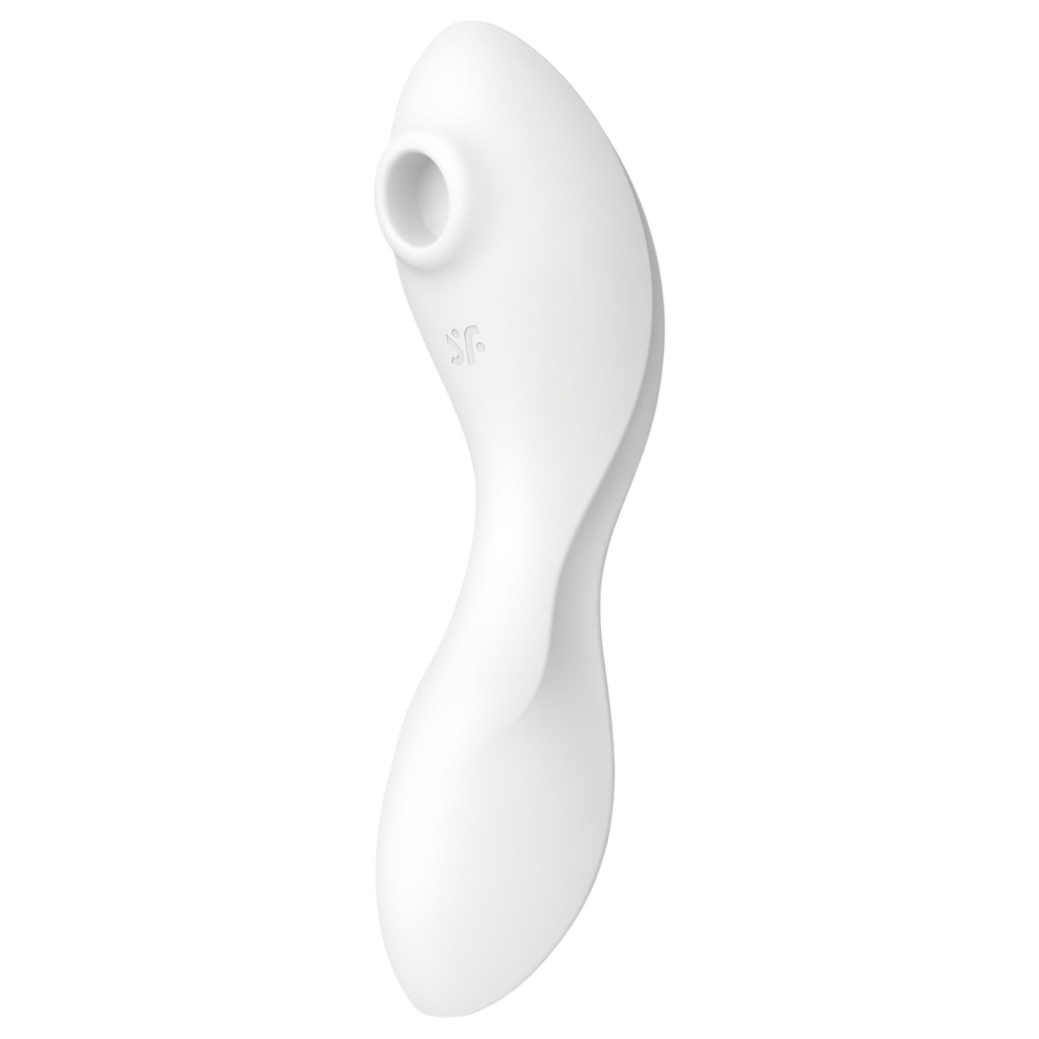Satisfyer Curvy Trinity 5+ - vibrátor 2v1 ovládaný aplikací (bílý)
