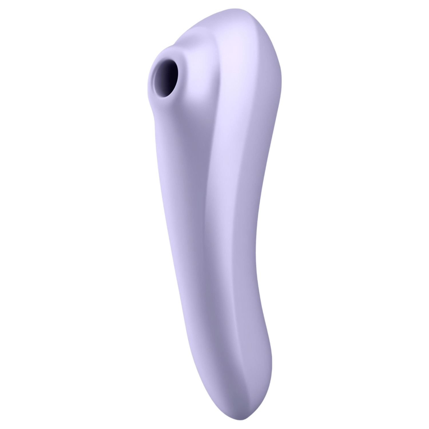 Satisfyer Dual Pleasure - aplikací ovládaný 2v1 vibrátor s tlakovými vlnami (fialový)