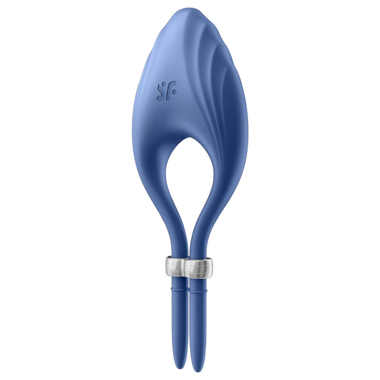 Satisfyer Duelist - vibrační erekční kroužek - nabíjecí - modrý