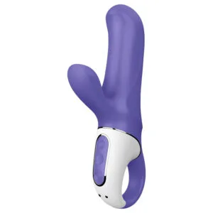 Satisfyer Magic Bunny - vodotěsný vibrátor s klitorálním ramenem (fialový)