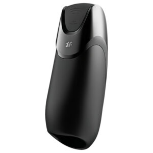 Satisfyer Men - Aplikací řízený masturbátor pro muže (černý)