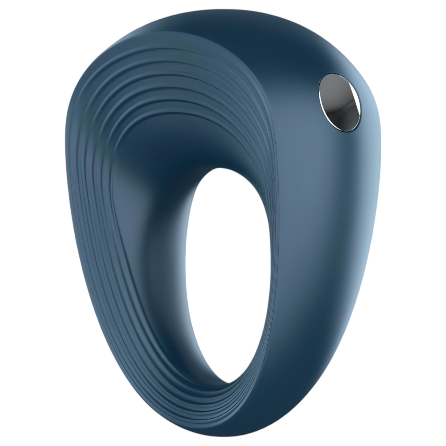 Satisfyer Power Ring - vibrační erekční kroužek - vodotěsný - šedý