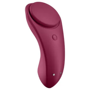 Satisfyer Sexy Secret - Vibrační kalhotky ovládané aplikací (červené)