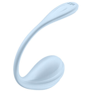 Satisfyer Smooth Petal - vibrační vajíčko ovládané aplikací (modré)