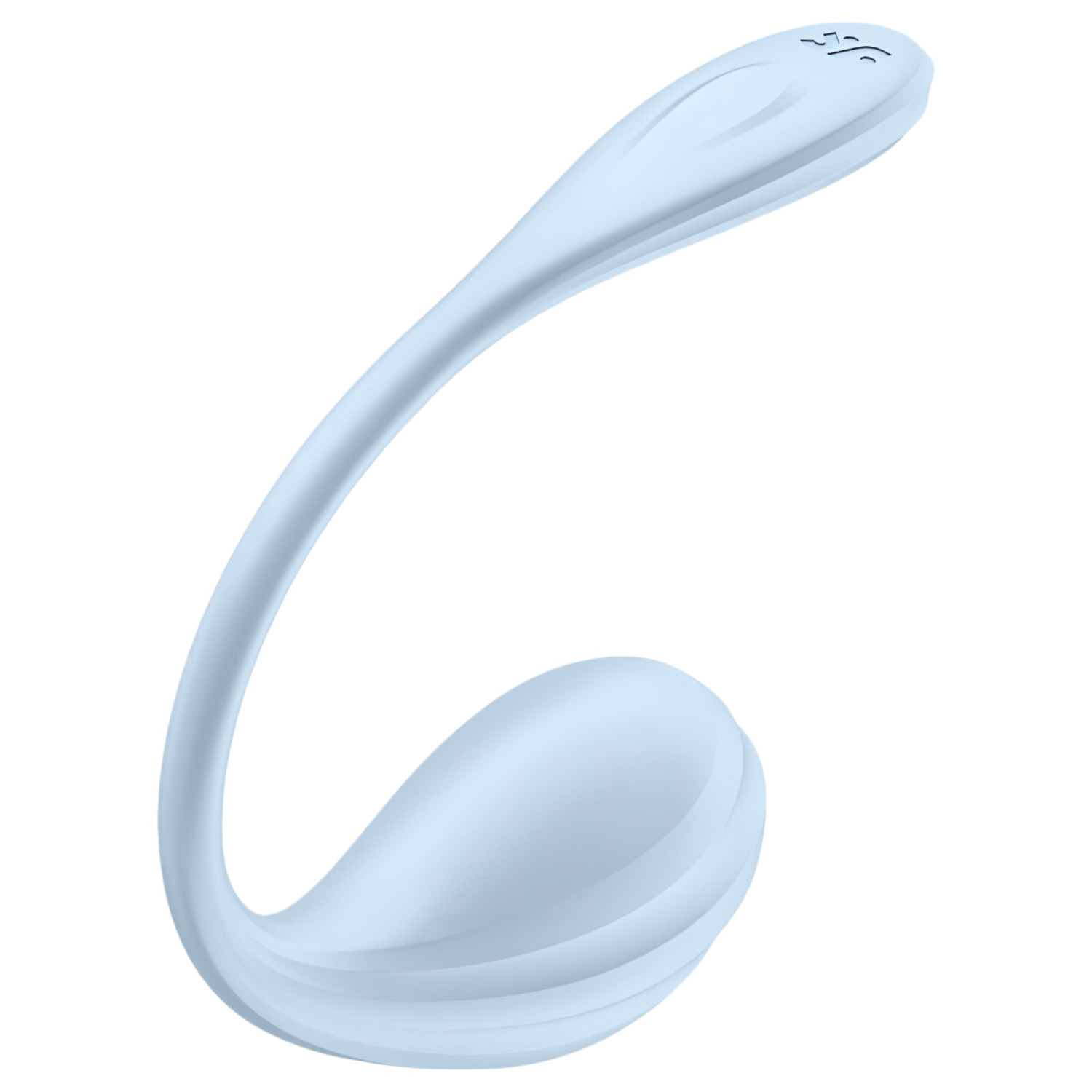 Satisfyer Smooth Petal - vibrační vajíčko ovládané aplikací (modré)