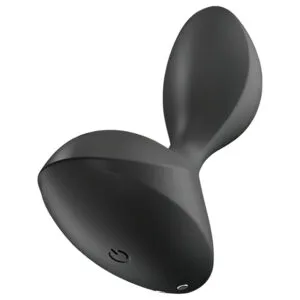 Satisfyer Sweet Seal - anální vibrátor ovládaný aplikací (černý)