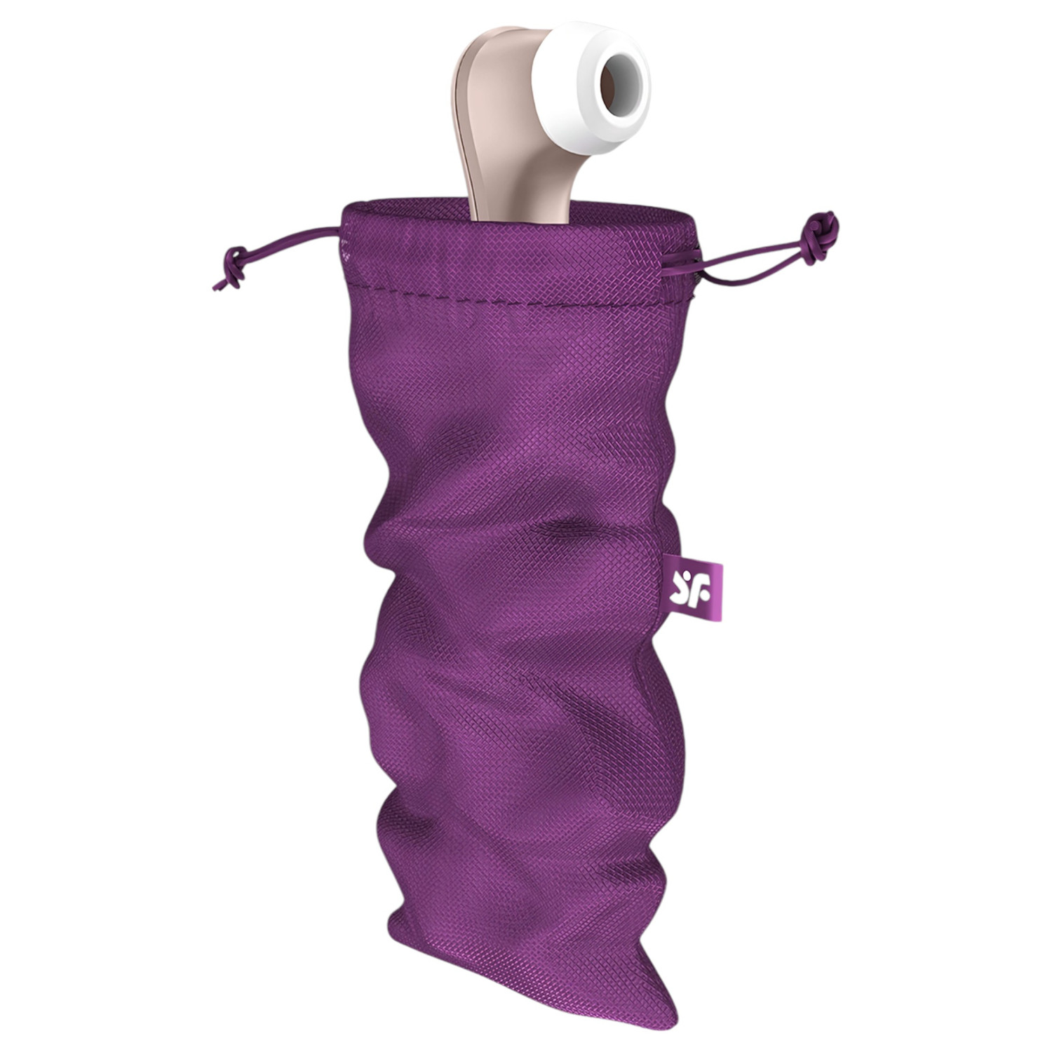 Satisfyer Treasure Bag L - diskrétní úložná taštička - střední (fialová)
