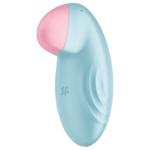 Satisfyer Tropical Tip - Aplikací řízený vibrátor na klitoris (modrý)
