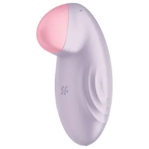 Satisfyer Tropical Tip - vibrační stimulátor klitorisu ovládaný aplikací (fialový)