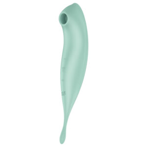 Satisfyer Twirling Pro - vibrátor na klitoris ovládaný aplikací (mátový)