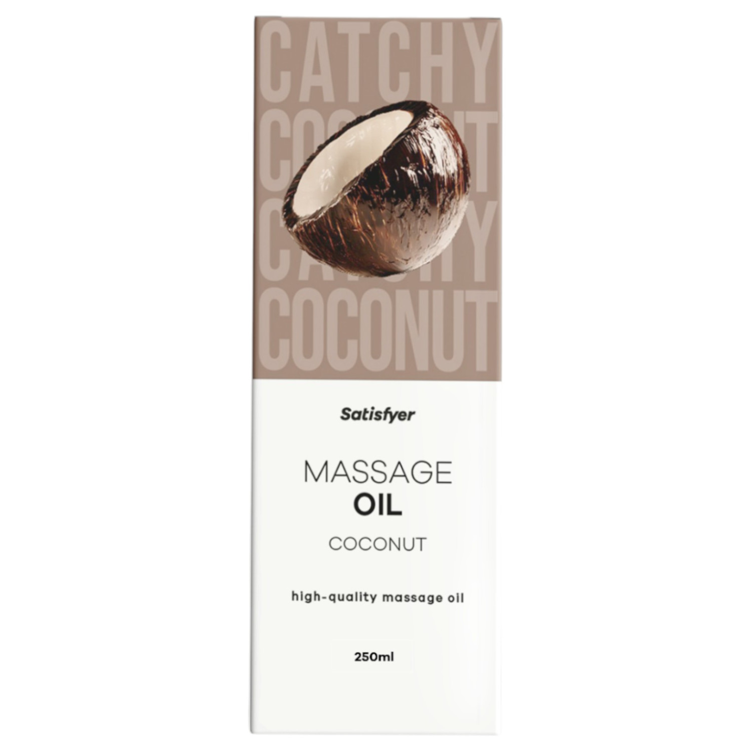 Satisfyer - masážní olej - kokos - 250 ml