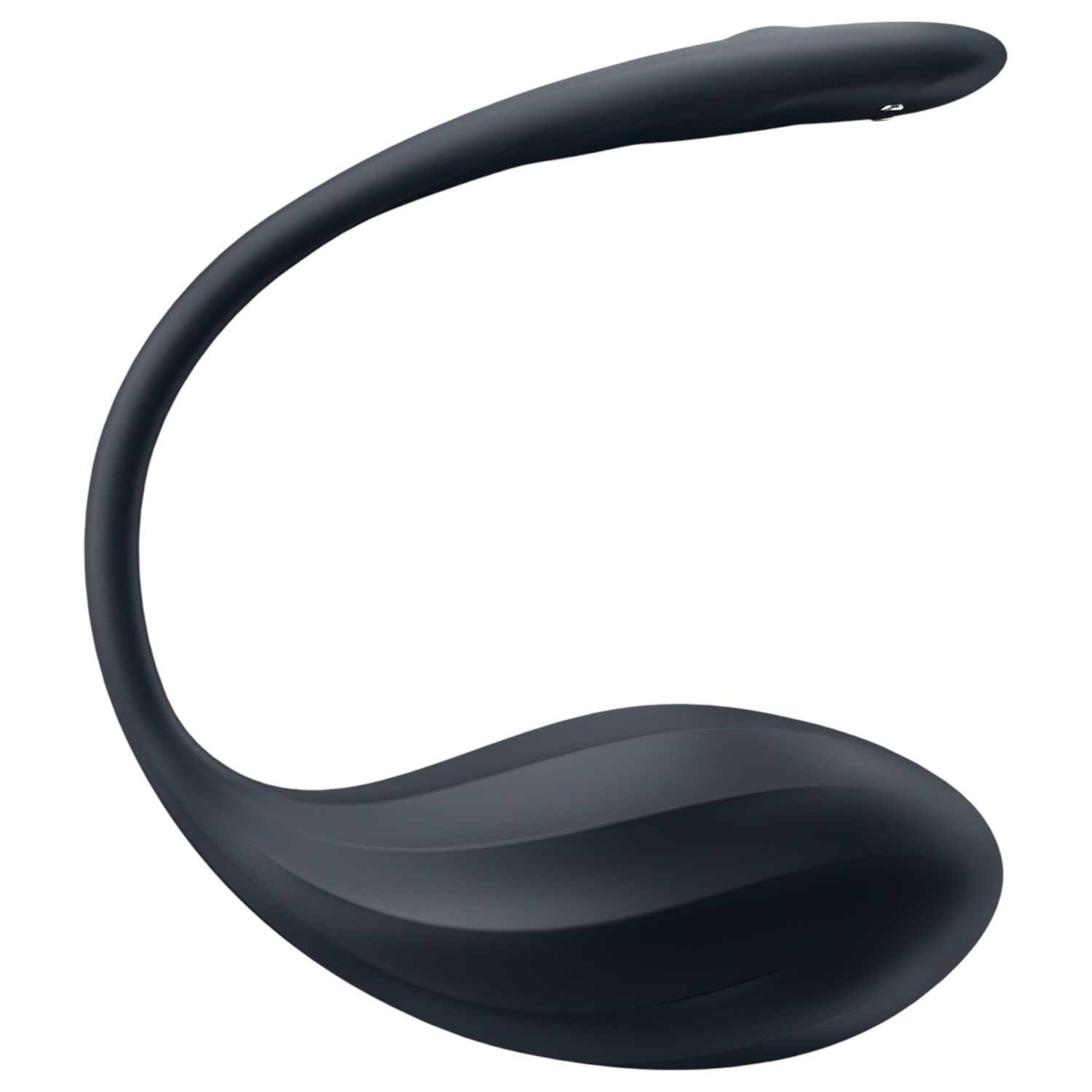 Satisfyer - vibrační vajíčko s dálkovým ovládáním - vroubkované - černé