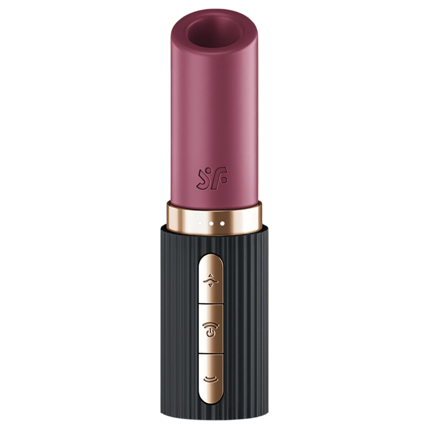Satisfyer - vibrátor na klitoris s tlakovými vlnami - černý