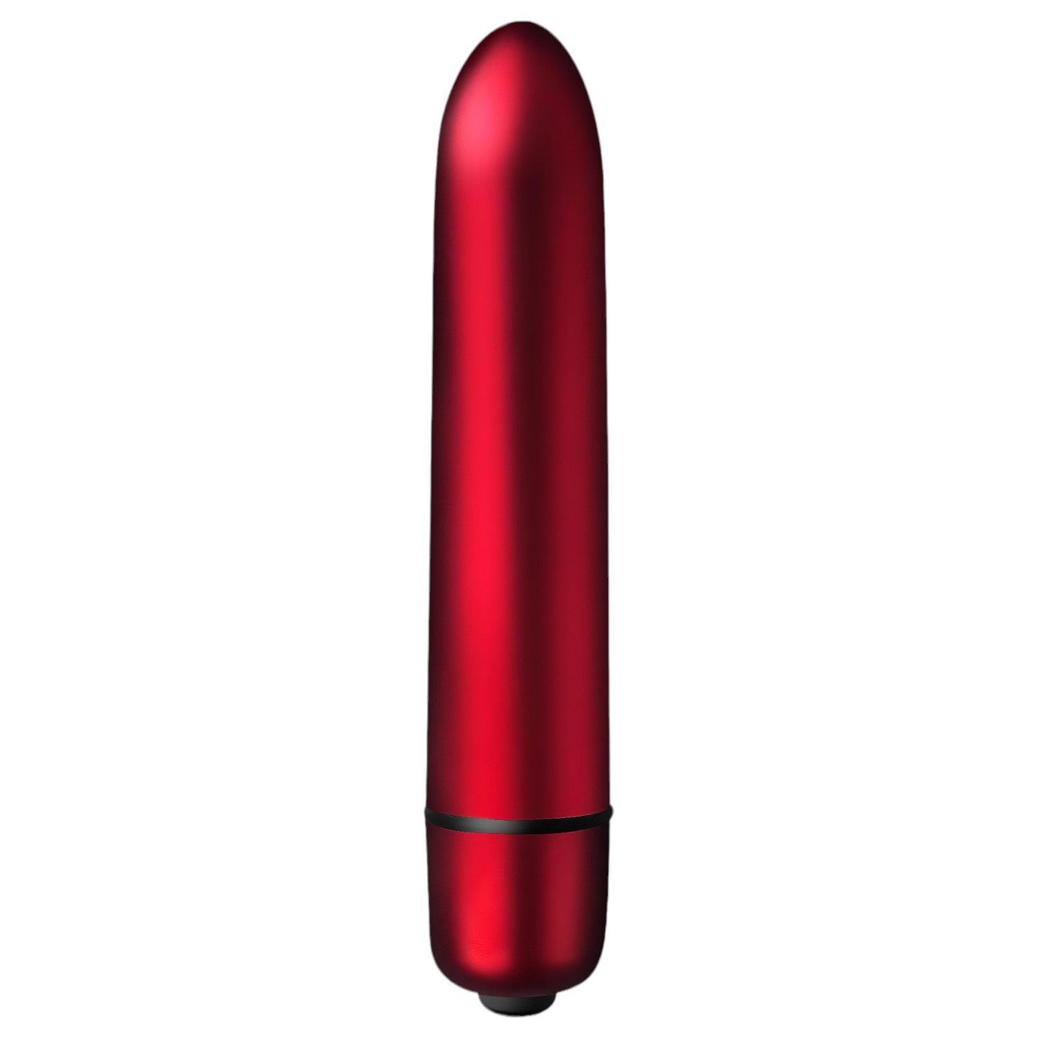 Scarlet Velvet - mini vibrátor ve tvaru rtěnky - 10 režimů - červený