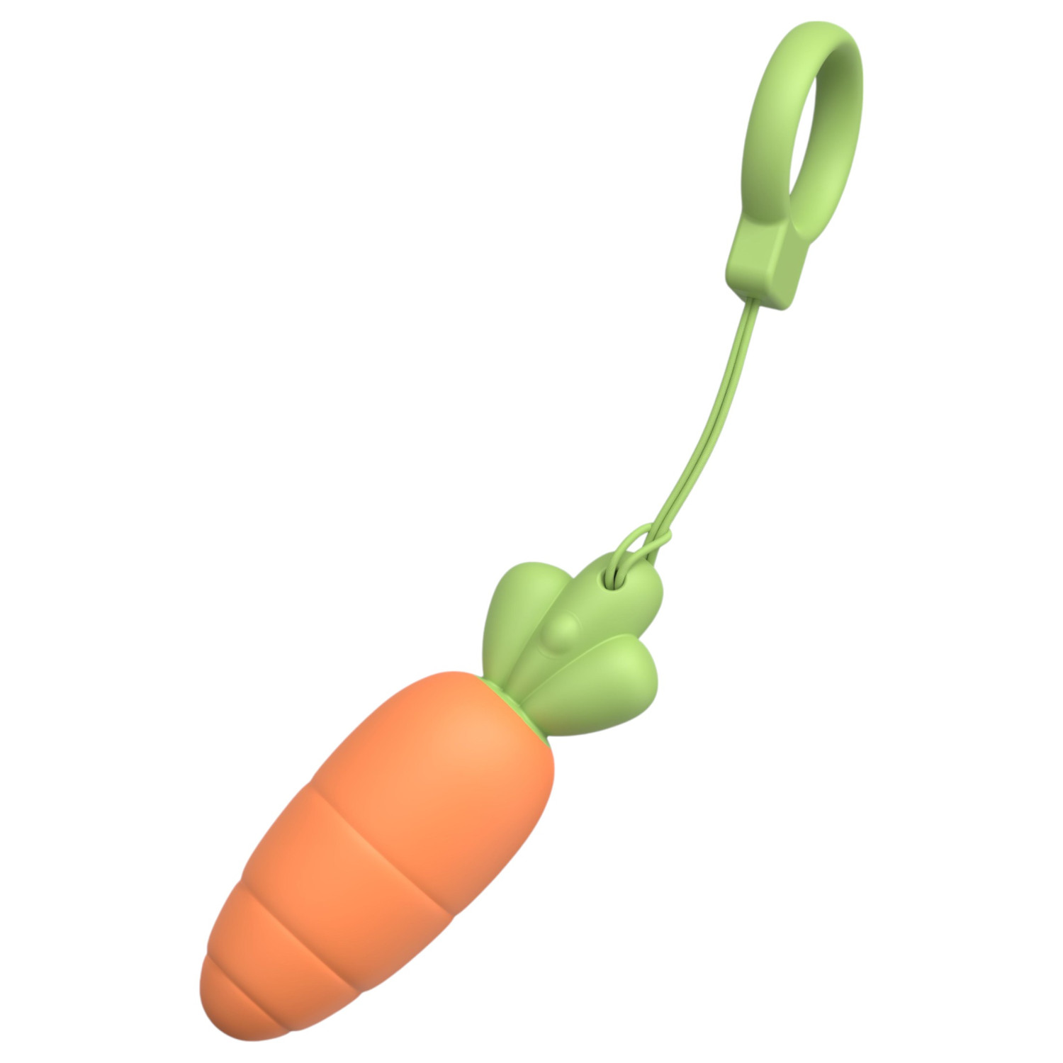 Sex HD Carrots - vibrátor ve tvaru mrkve - oranžová