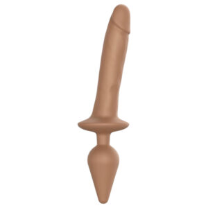 Strap-on-me Switch Realistic L - 2v1 silikonové dildo (přírodní)