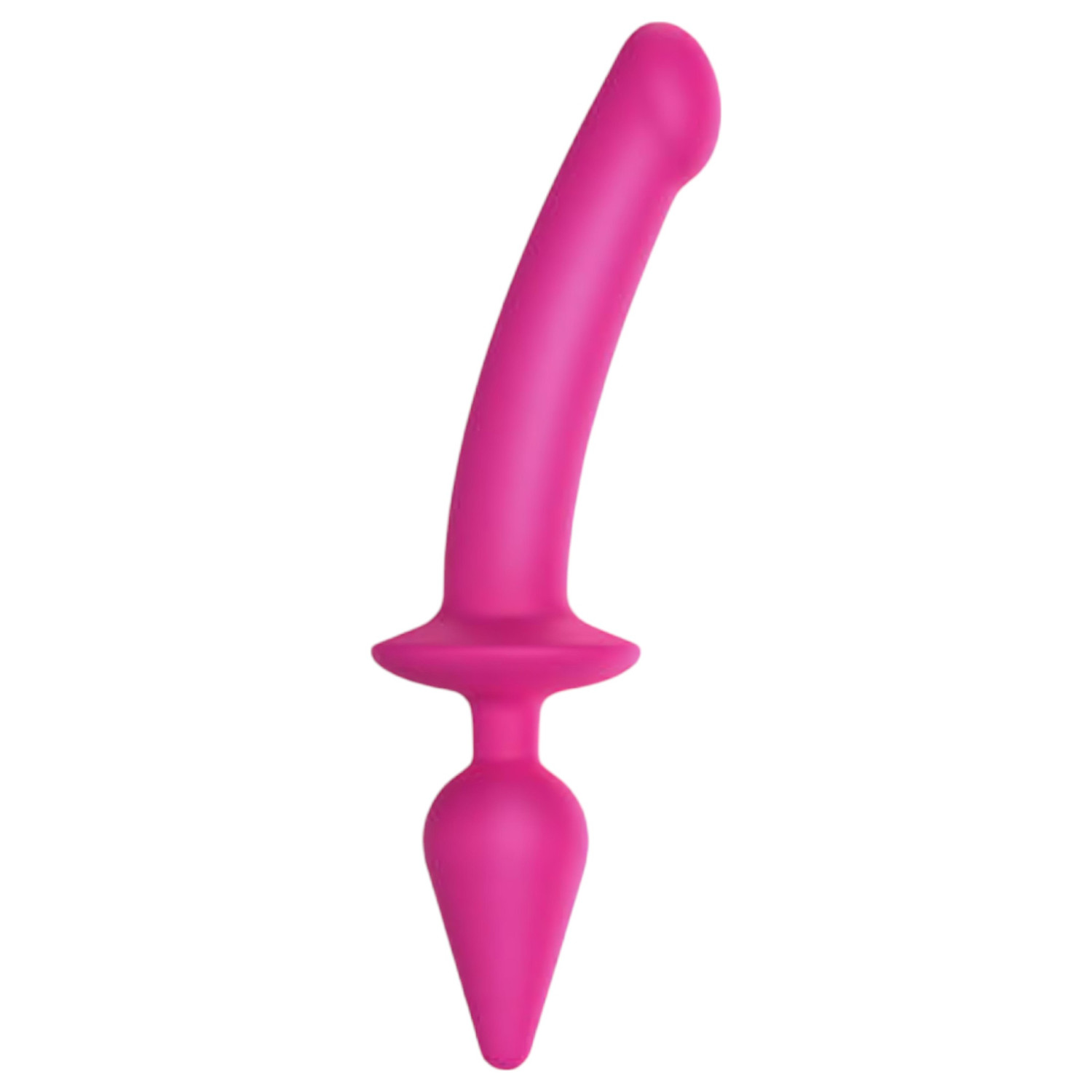 Strap-on-me Switch Semi-Realistic XXL - 2v1 dildo (růžové)