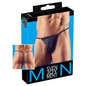 Svenjoyment - Mini tanga pro muže (černá) - M