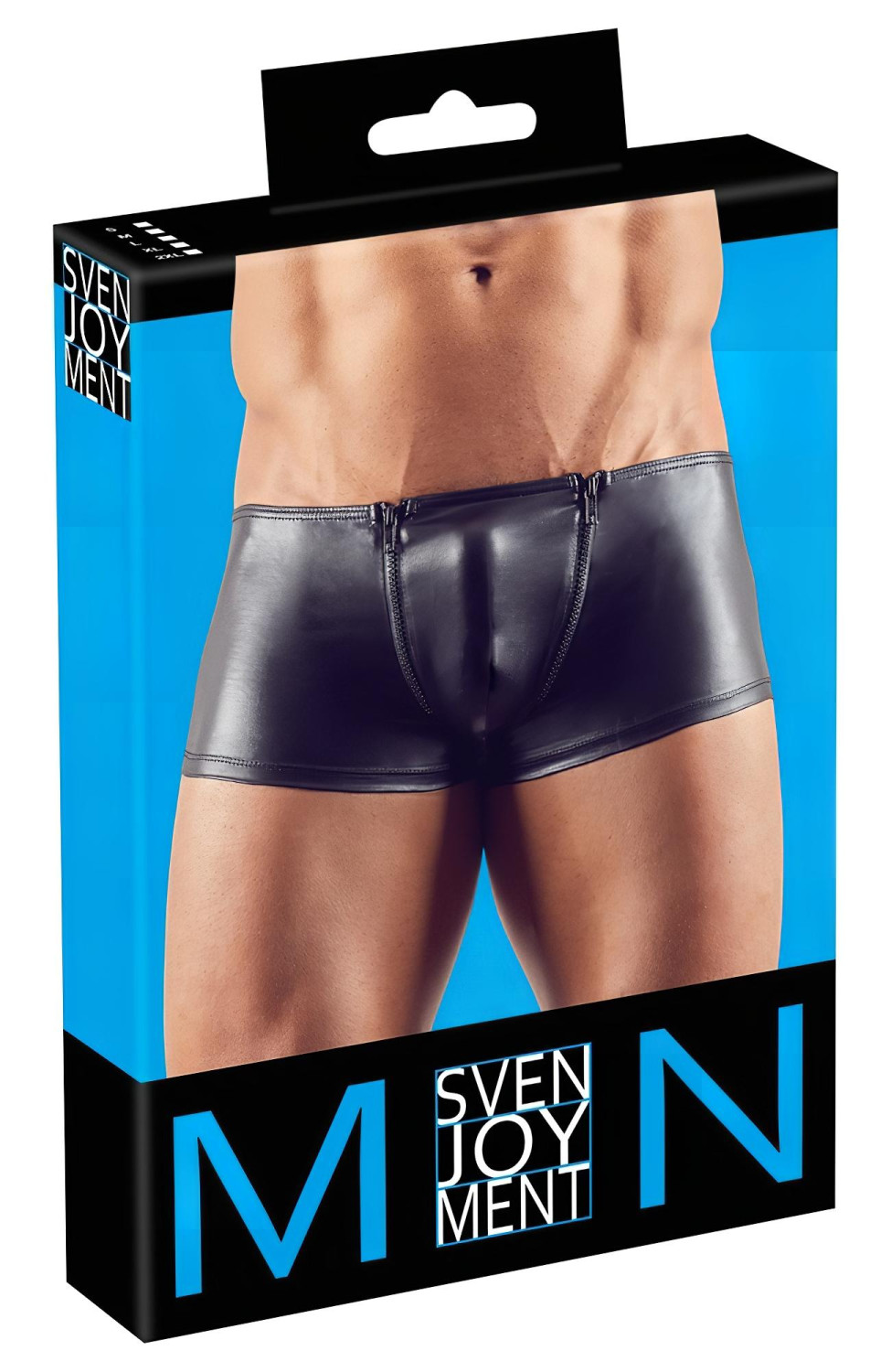 Svenjoyment - pánské boxery se zipem - černé - L