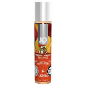 System JO - H2O broskev - lubrikant na vodní bázi (30 ml)