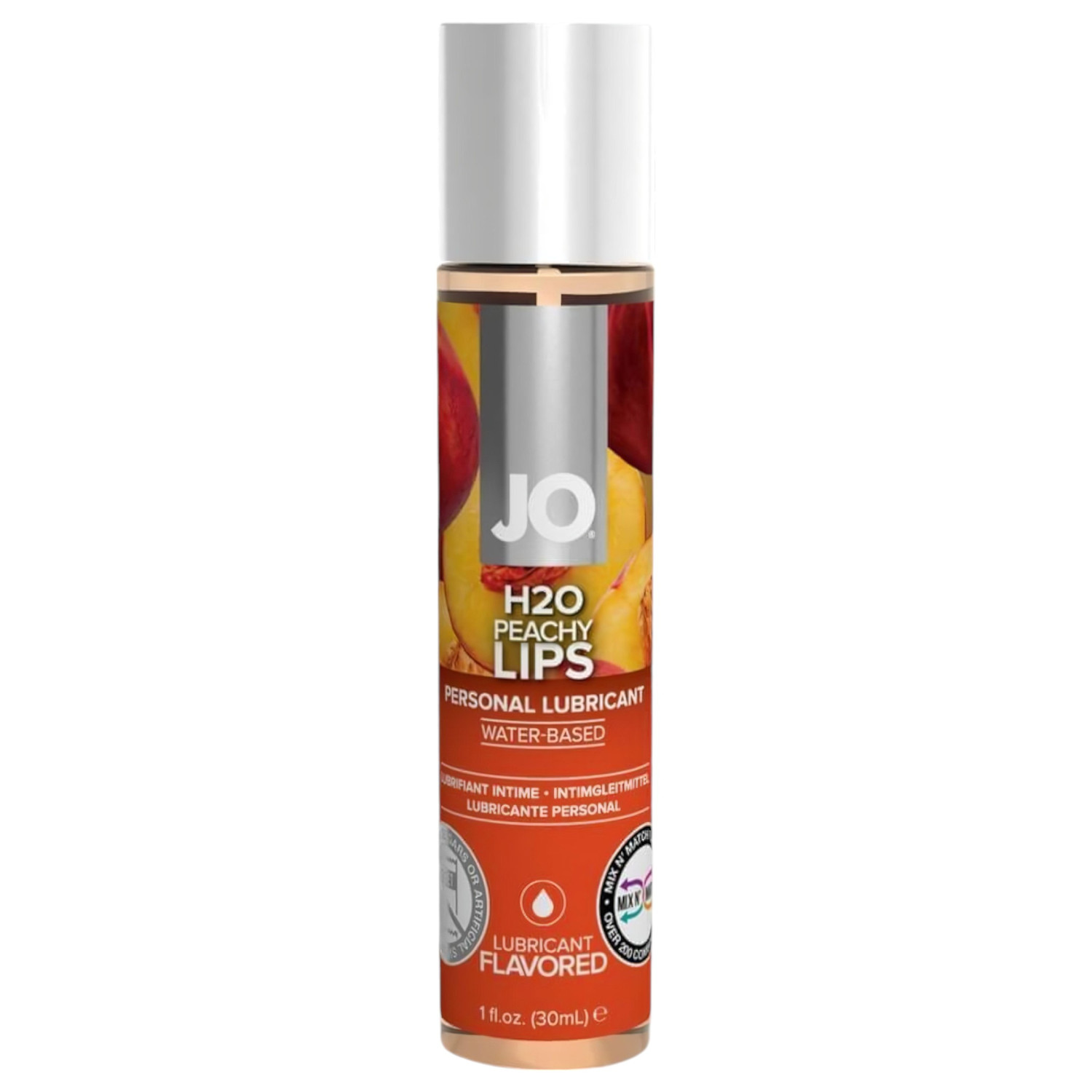 System JO - H2O broskev - lubrikant na vodní bázi (30 ml)