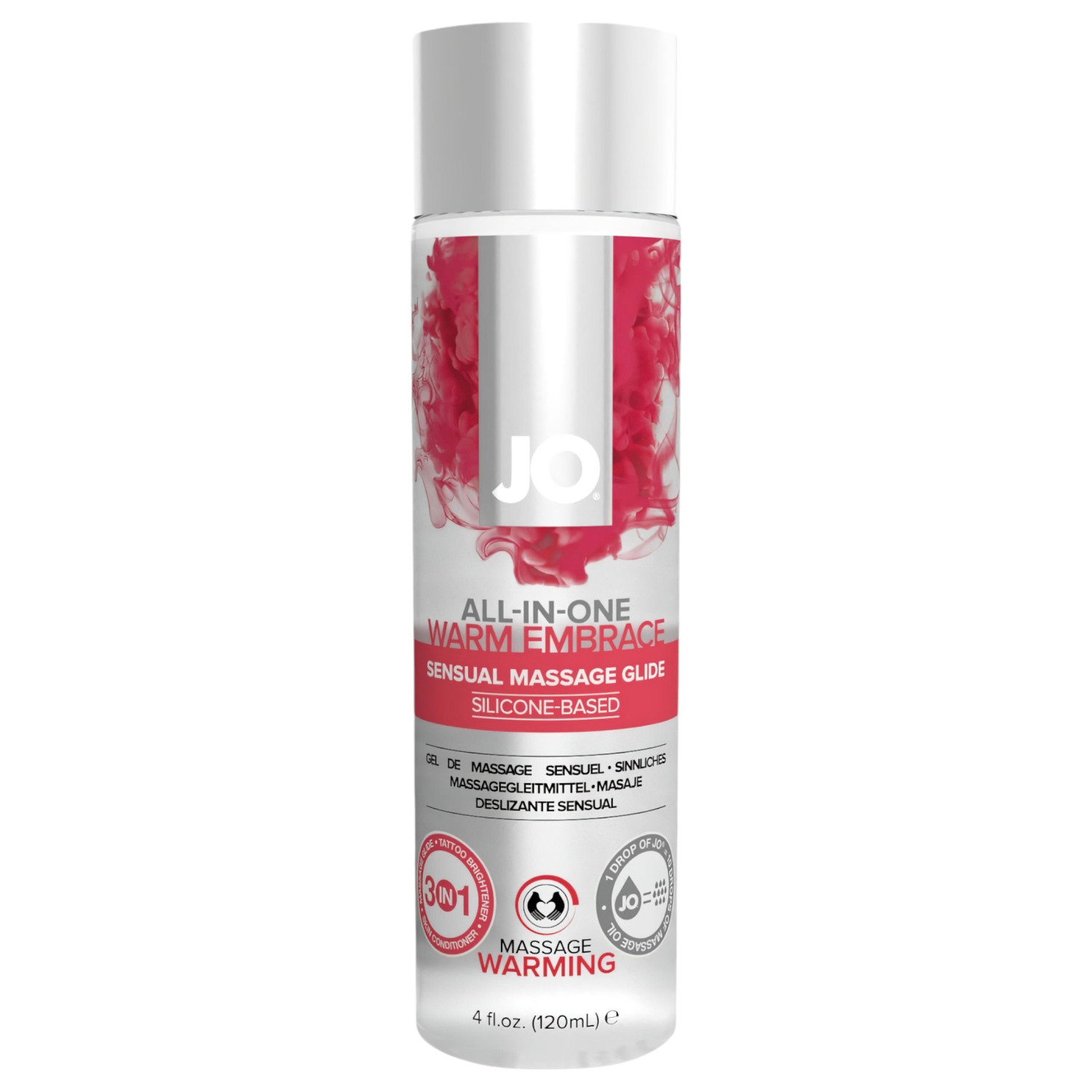 System JO - lubrikační gel a masážní gel - hřejivý - 120 ml