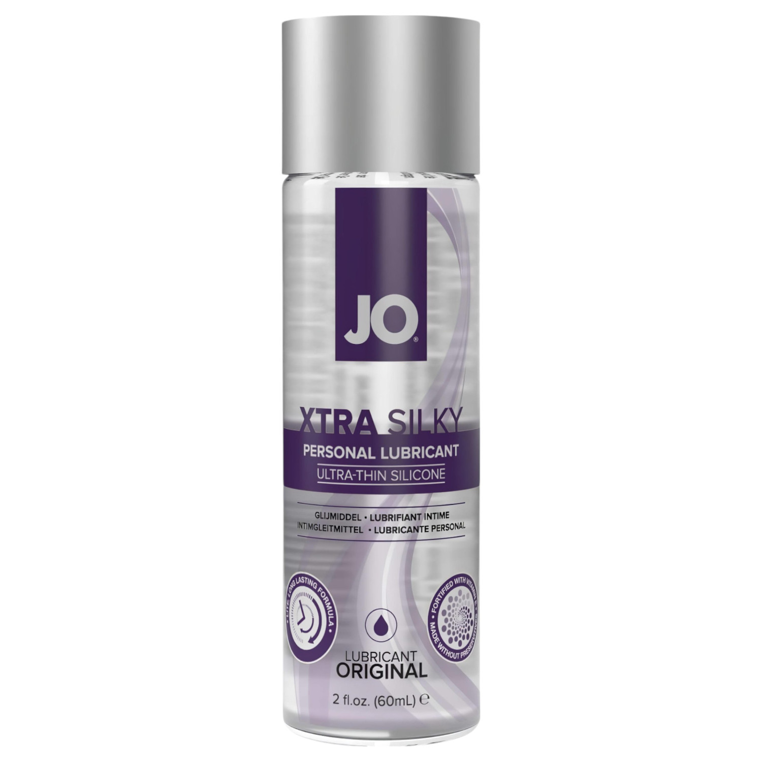 System JO - lubrikant na silikonové bázi - extra kluzký - s vitamínem E - 60 ml
