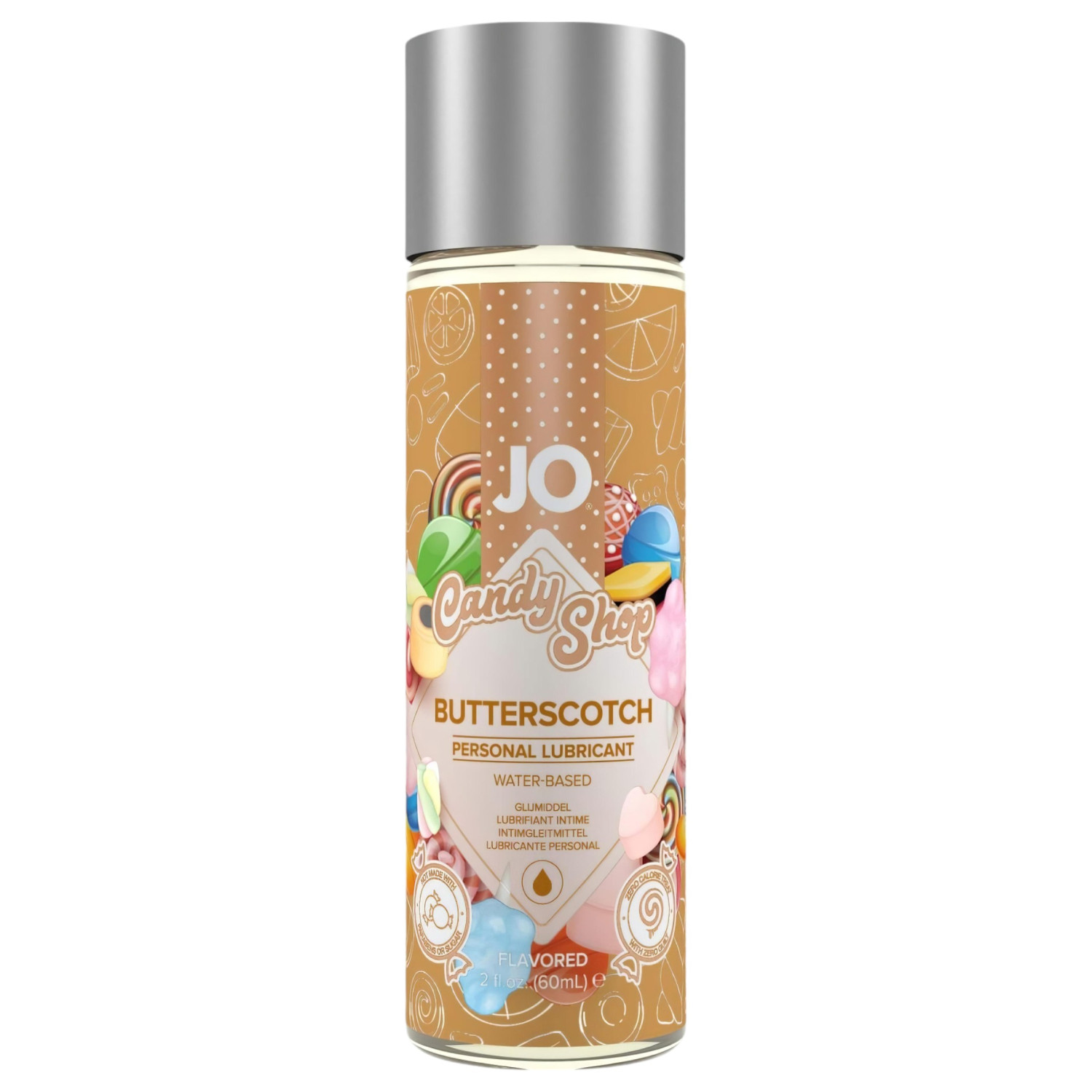 System JO - lubrikant na vodní bázi - příchuť karamel - 60 ml