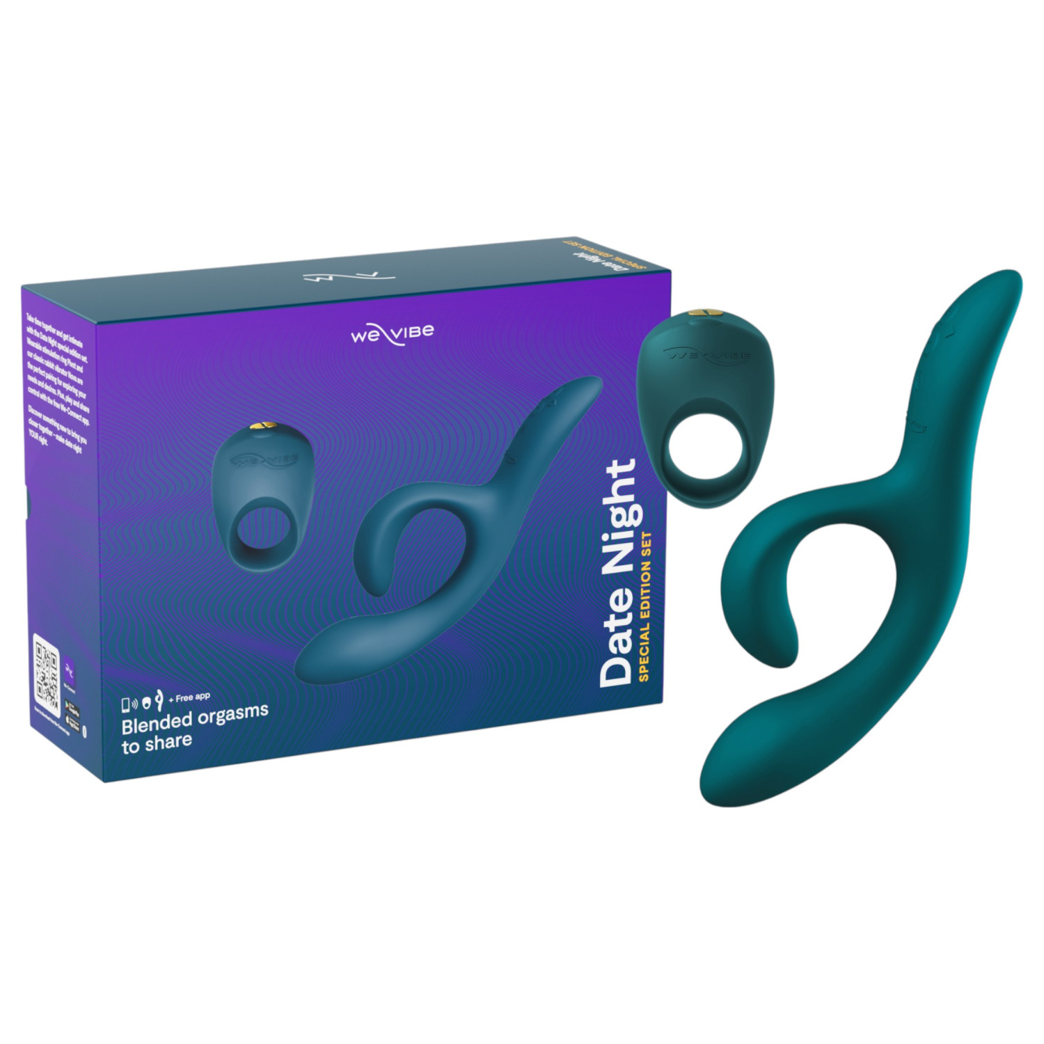 We-Vibe Date Night - sada párových vibrátorů - 2 kusy