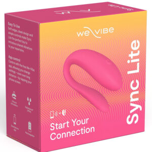 We-Vibe Sync Lite - párový vibrátor s aplikací a dálkovým ovládáním (růžový)
