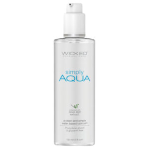 Wicked Simple Aqua - 100% veganské lubrikant (120 ml)