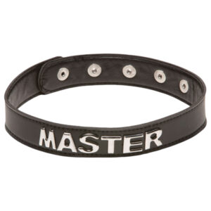 X-Play Master - BDSM obojek - černý