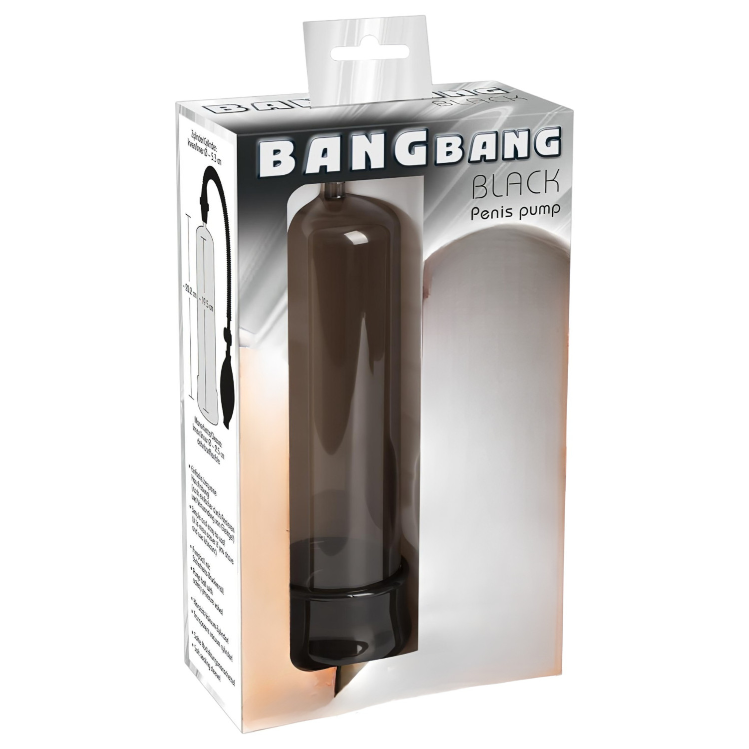 You2Toys - Bang Bang vakuová pumpa na penis (černá)