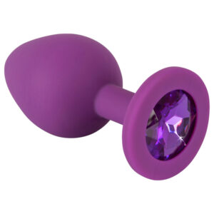 You2Toys - Colorful JOY - silikonový anální kolík - střední (fialový)