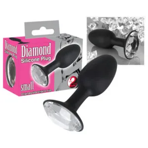 You2Toys - Diamond - silikonový anální kolík (malý)