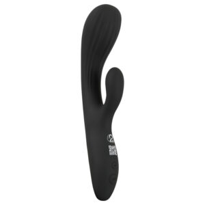 You2Toys Intense - černý vibrátor s dráždičem klitorisu a G-bodu
