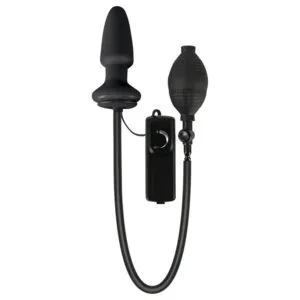 You2Toys - nafukovací anální vibrátor (černý)
